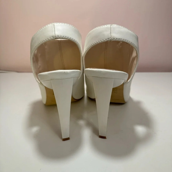 KENDALL + KYLIE Womens Zeno Faux Leather  Open Toe Slingback Heels - Picture 6 of 12